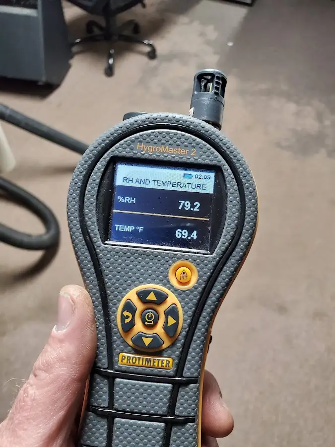 Moisture meter humidity assessment for Mold Remediation & Removal in Greensburg